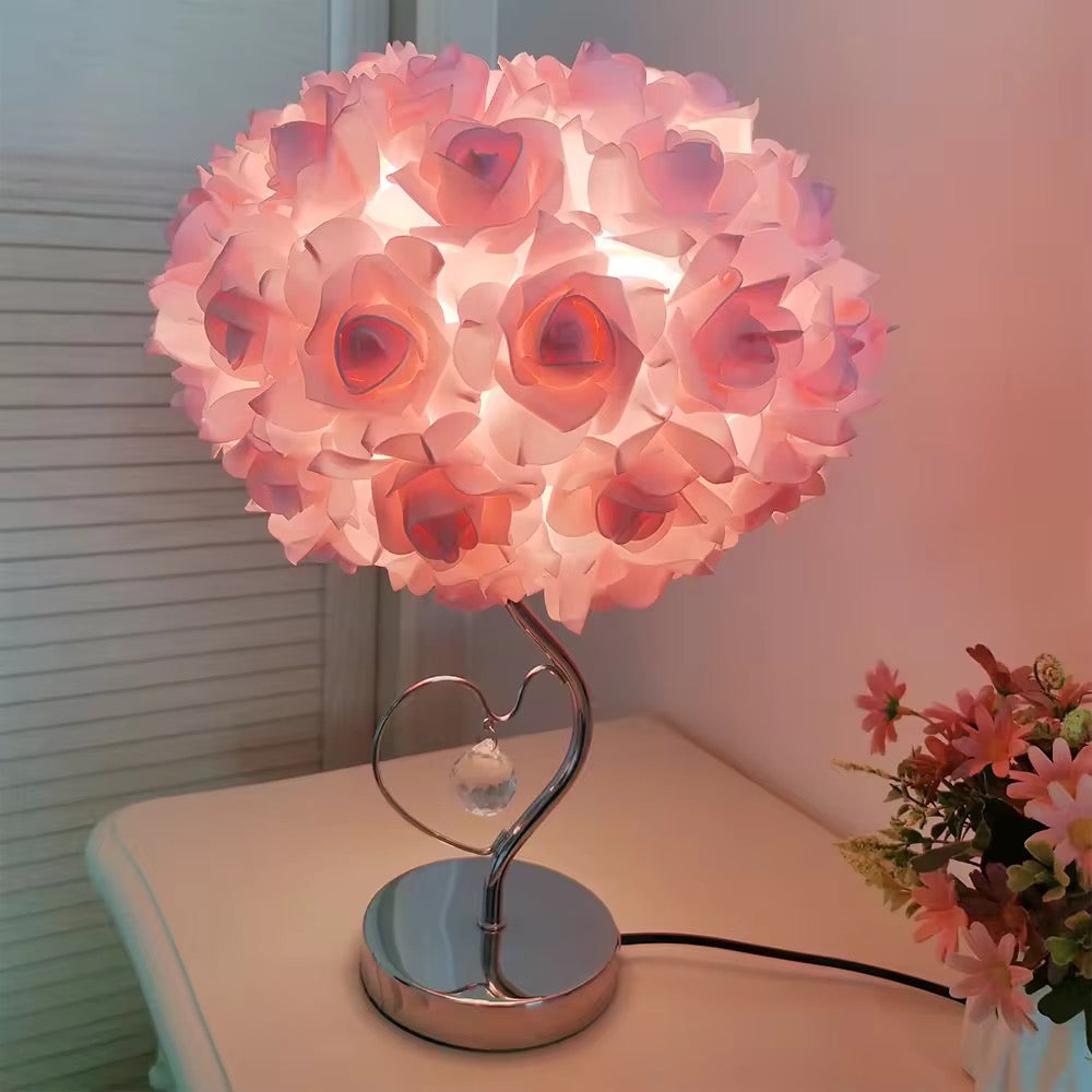 lampe rose